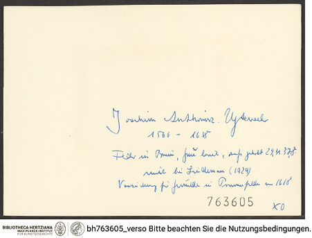 Rückseite von bh763605_recto