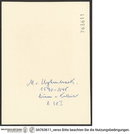 Rückseite von bh763611_recto