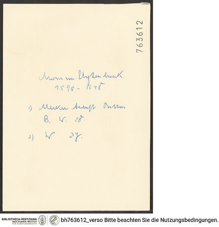 Rückseite von bh763612_recto