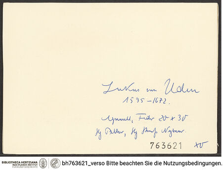 Rückseite von bh763621_recto