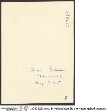 Rückseite von bh763625_recto