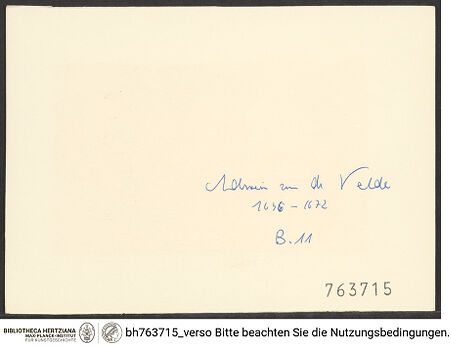 Rückseite von bh763715_recto