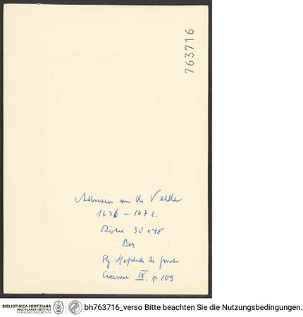 Rückseite von bh763716_recto