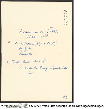 Rückseite von bh763726_recto