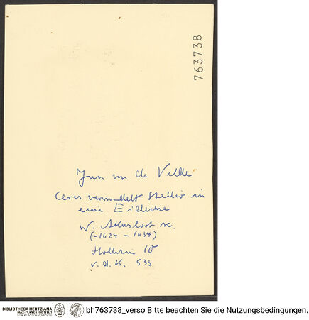 Rückseite von bh763738_recto