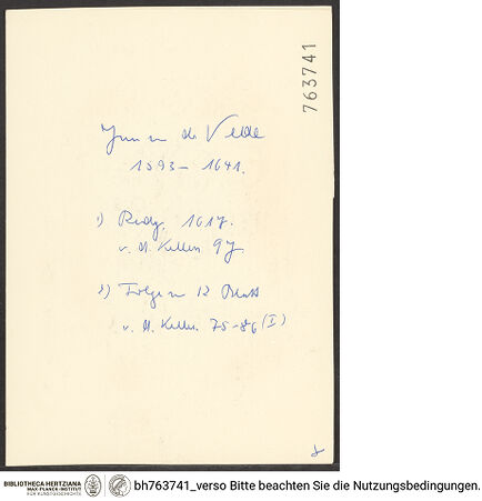 Rückseite von bh763741_recto