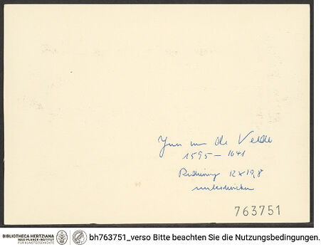 Rückseite von bh763751_recto