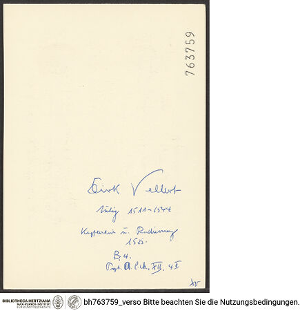 Rückseite von bh763759_recto