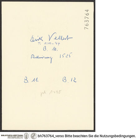 Rückseite von bh763764_recto