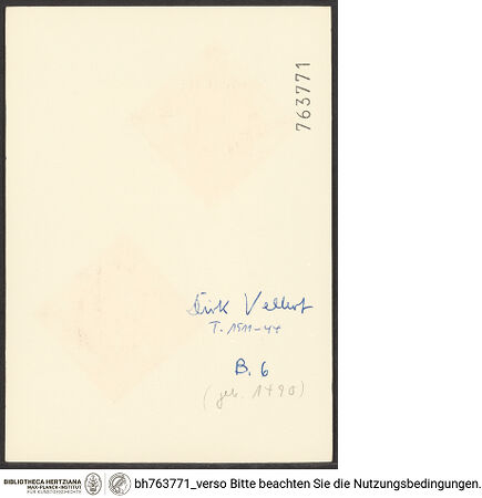 Rückseite von bh763771_recto