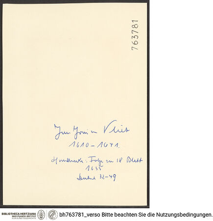 Rückseite von bh763781_recto