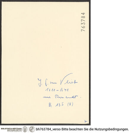 Rückseite von bh763784_recto