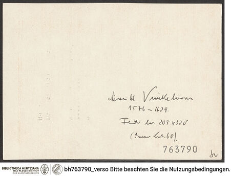 Rückseite von bh763790_recto