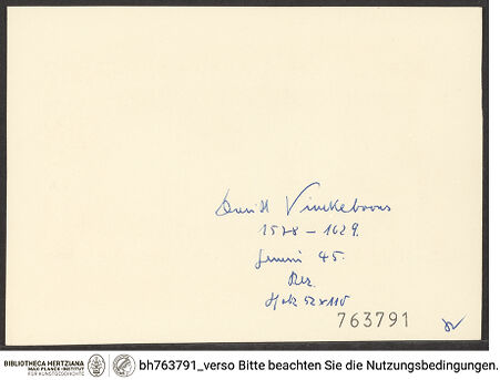 Rückseite von bh763791_recto