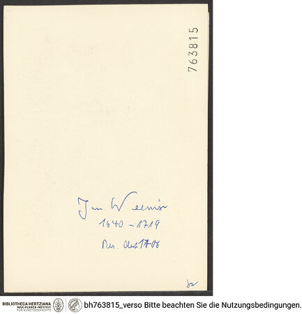 Rückseite von bh763815_recto