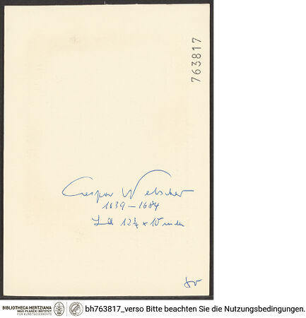 Rückseite von bh763817_recto