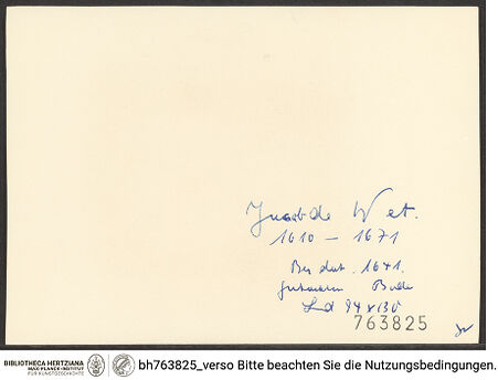 Rückseite von bh763825_recto