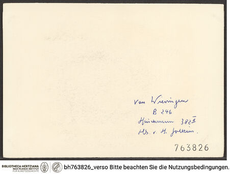 Rückseite von bh763826_recto