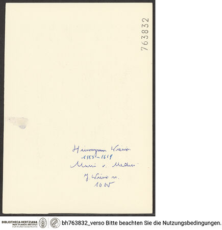 Rückseite von bh763832_recto