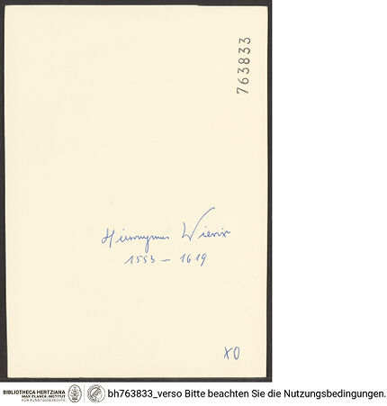 Rückseite von bh763833_recto