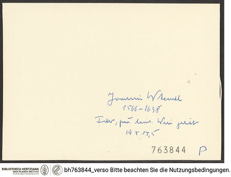 Rückseite von bh763844_recto