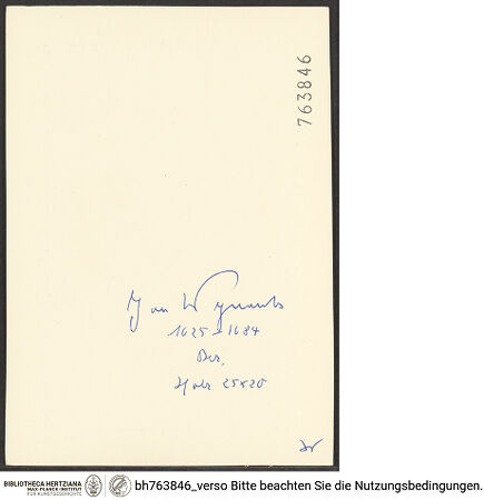 Rückseite von bh763846_recto