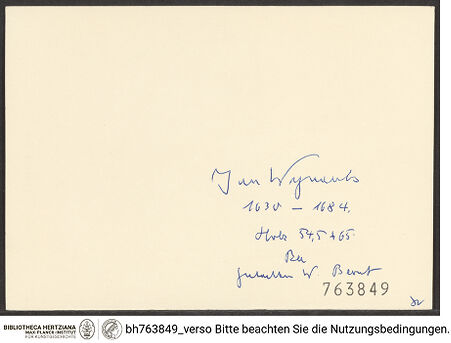 Rückseite von bh763849_recto