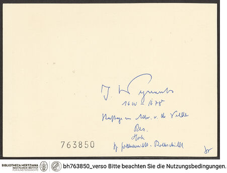 Rückseite von bh763850_recto