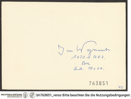 Rückseite von bh763851_recto