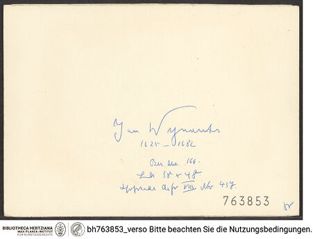 Rückseite von bh763853_recto