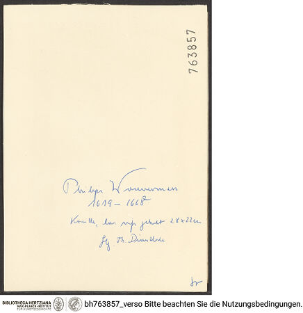 Rückseite von bh763857_recto