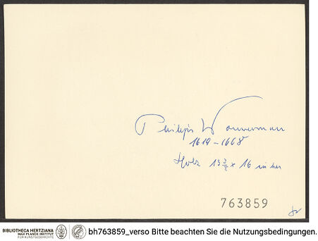 Rückseite von bh763859_recto