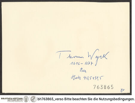 Rückseite von bh763865_recto