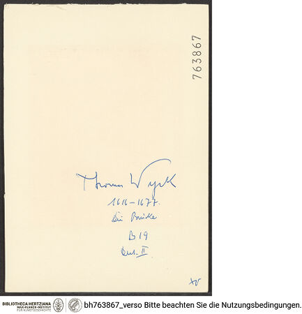 Rückseite von bh763867_recto