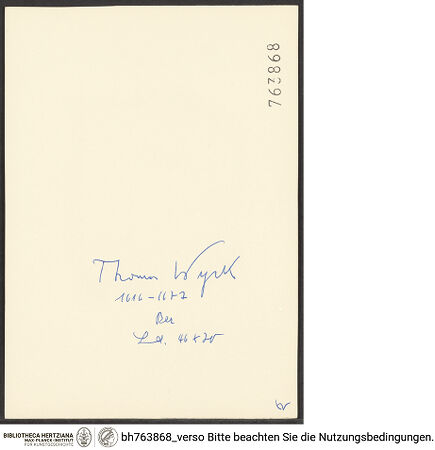 Rückseite von bh763868_recto