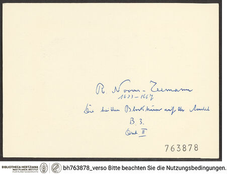 Rückseite von bh763878_recto