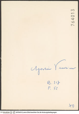 Rückseite von bh764013_recto