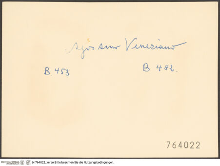 Rückseite von bh764022_recto