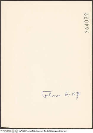 Rückseite von bh764032_recto