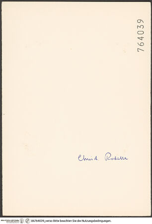 Rückseite von bh764039_recto