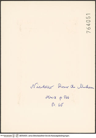 Rückseite von bh764051_recto