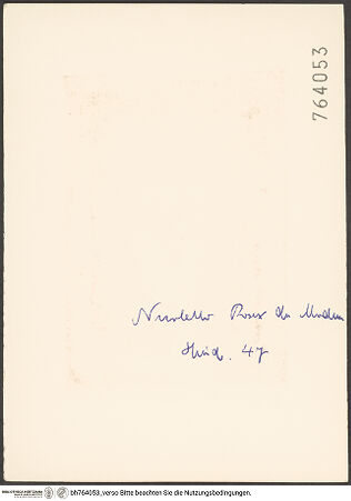 Rückseite von bh764053_recto