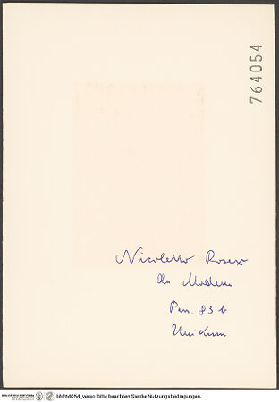 Rückseite von bh764054_recto