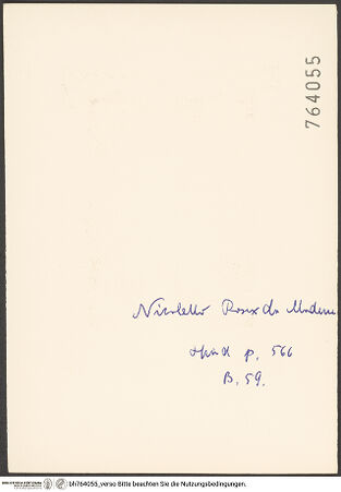 Rückseite von bh764055_recto