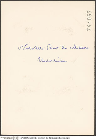 Rückseite von bh764057_recto