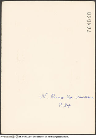 Rückseite von bh764060_recto