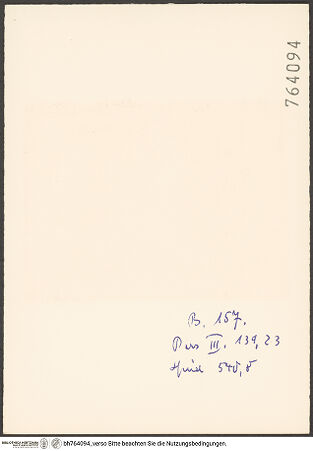 Rückseite von bh764094_recto