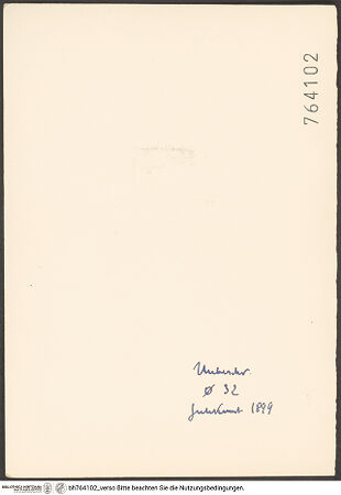 Rückseite von bh764102_recto