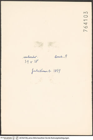 Rückseite von bh764103_recto