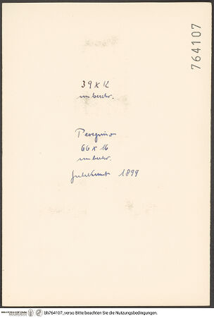 Rückseite von bh764107_recto